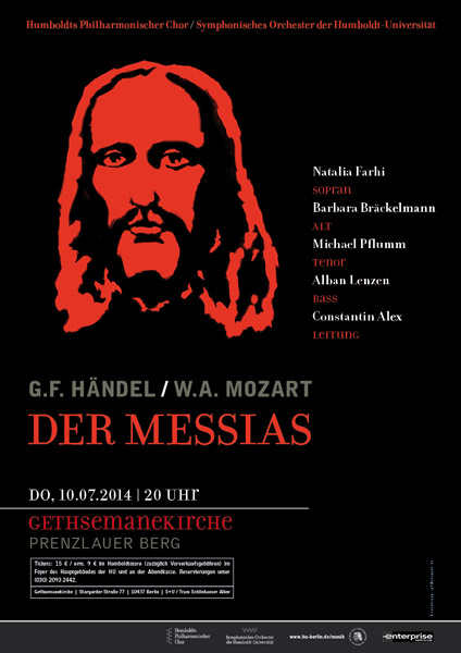 HU Berlin HPC-SOH 2014 MESSIAS Plakat