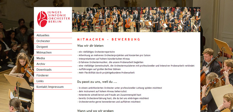 Junges Sinfonieorchester Berlin